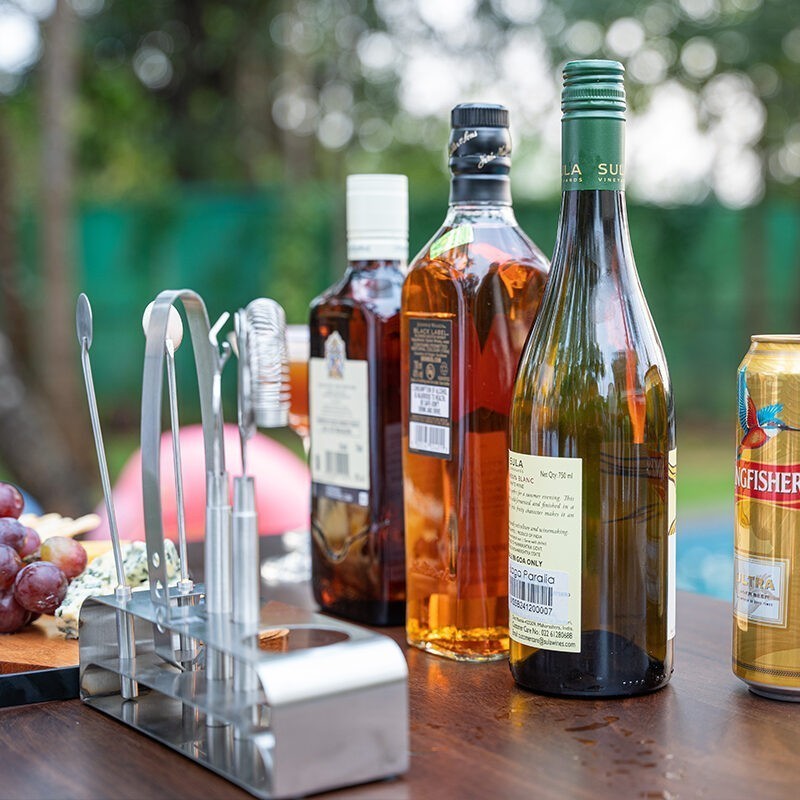 villa with private bar in goa